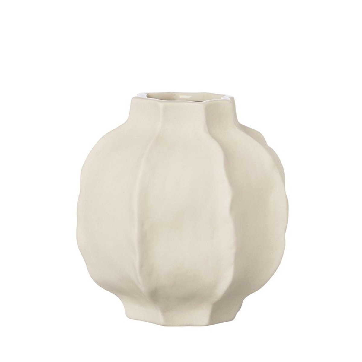 Mellemstor kløftet vase H: 14 cm