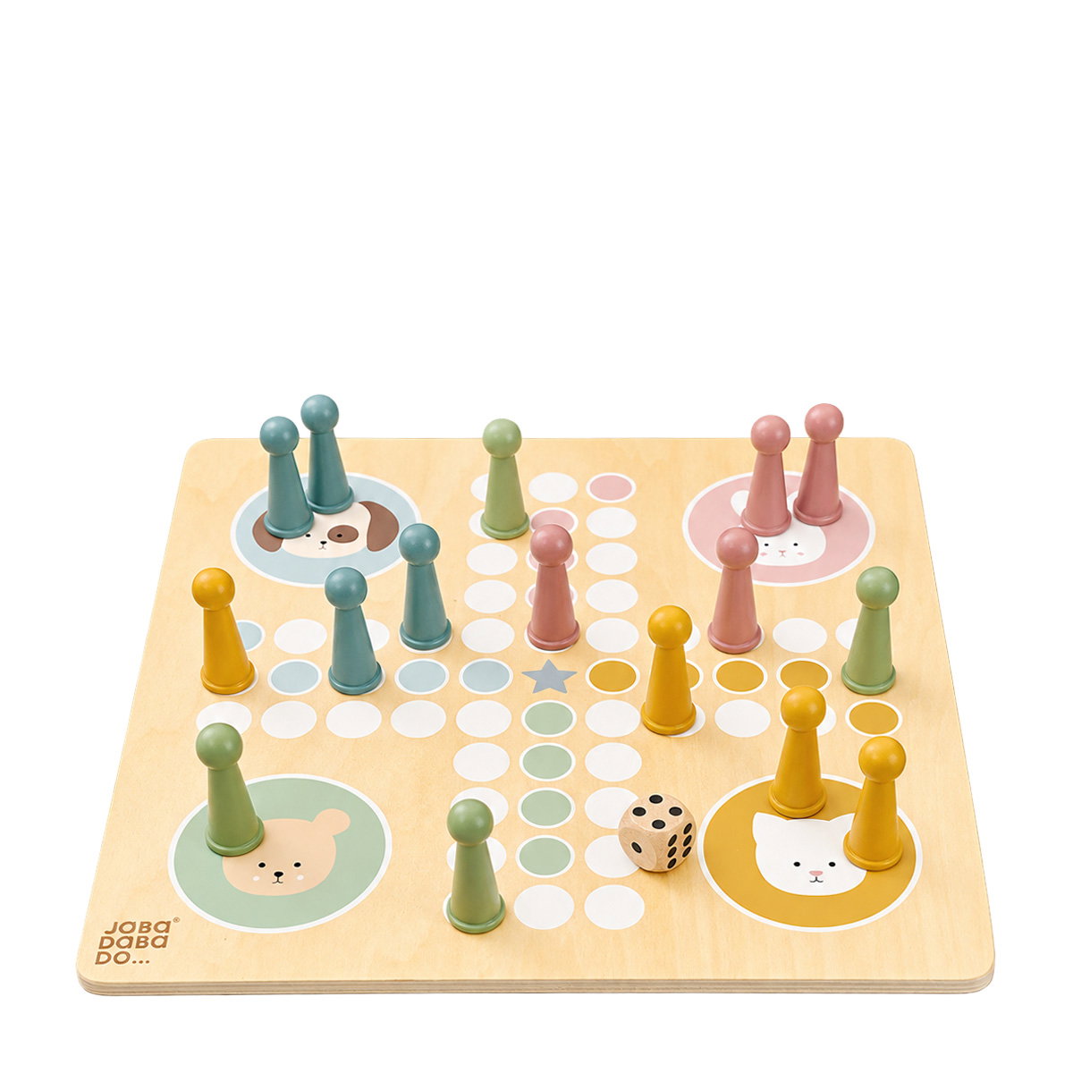 Ludo translates to “I play” in English.