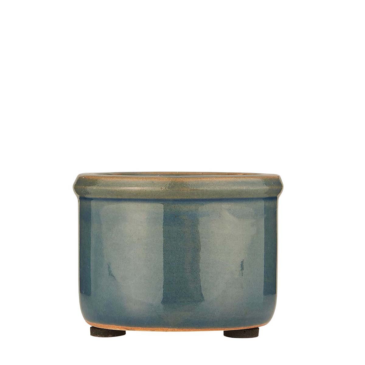 Mini urtepotteskjuler/minivase – blå
H: 4,7 cm