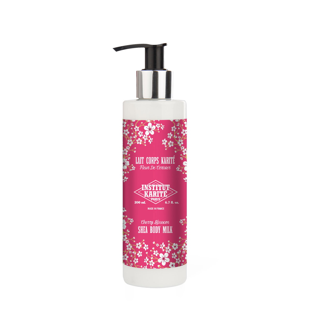 Body lotion med sheasmør og kirsebærblomst, 200 ml
