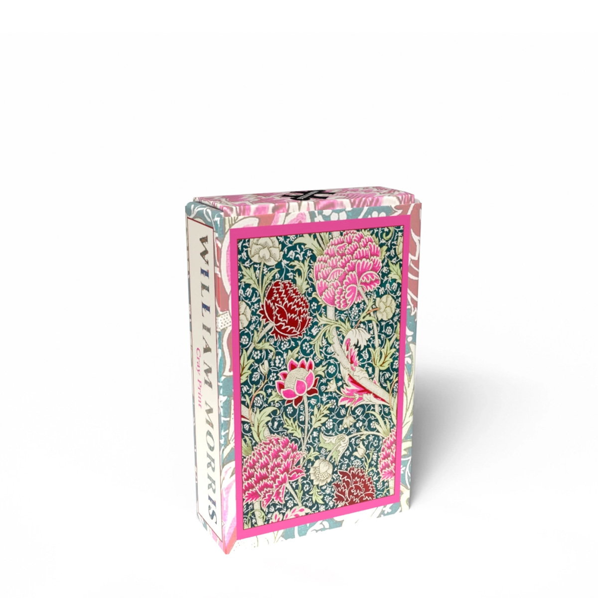 WILLIAM MORRIS Cray Print vintage miniature jigsaw puzzle with 99 pieces W: 10 cm H: 14 cm