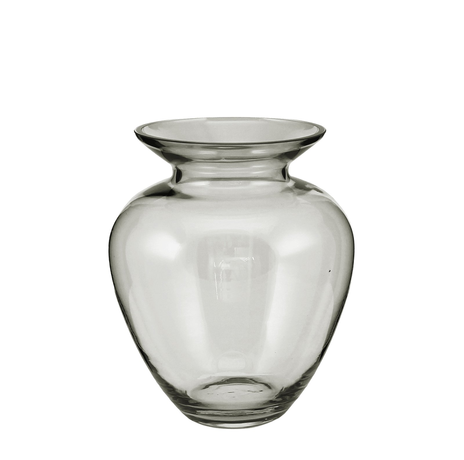 Klassisk vase, smoke H: 20 cm
