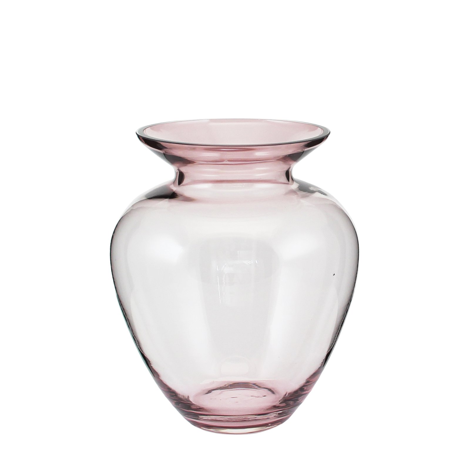 Klassisk vase, rosa H: 20 cm
