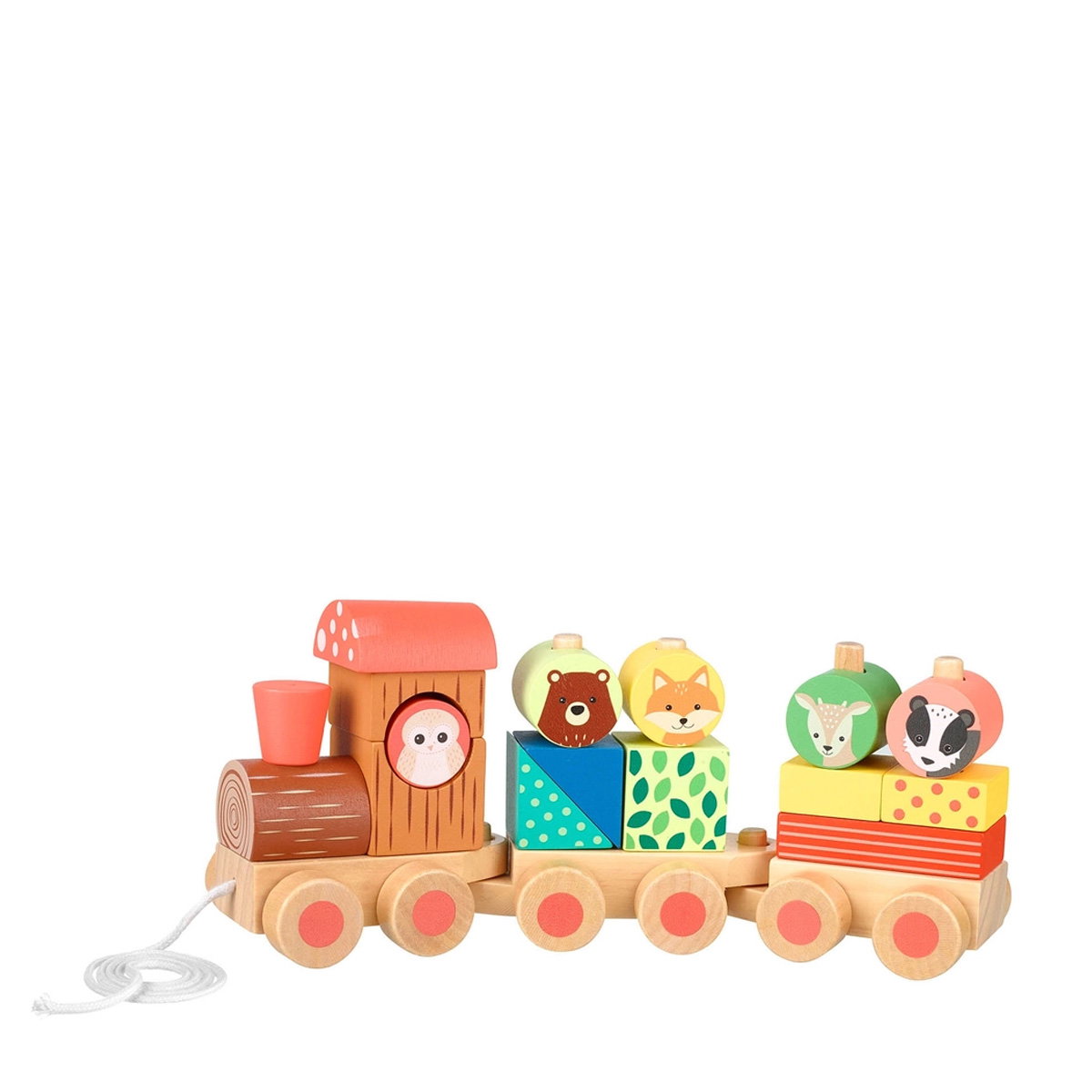 Woodland Puzzle Train W: 26.6 cm H: 11.6 cm D: 6.3 cm From 18 months