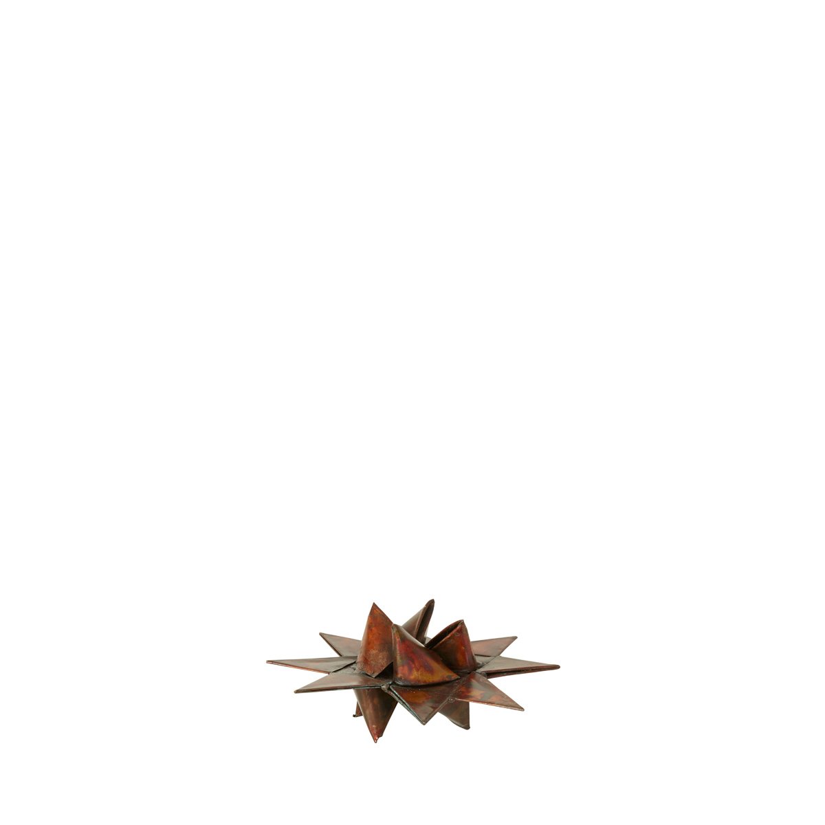 Lille kobber-fröbelstjerne B: 7 cm – 3 stk.