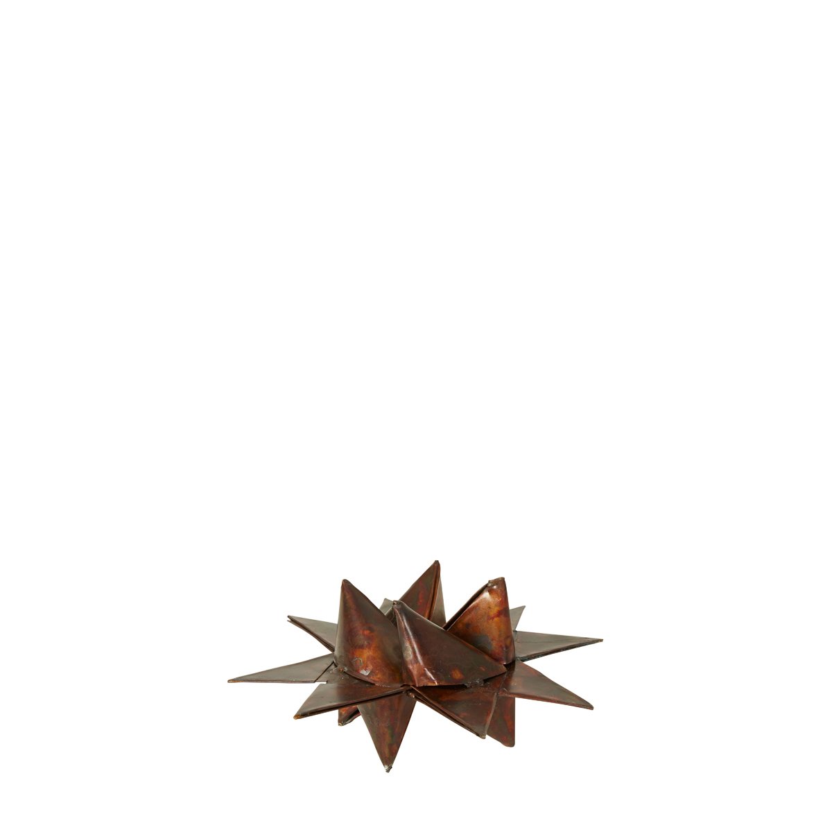 Stor kobber-fröbelstjerne B: 15 cm